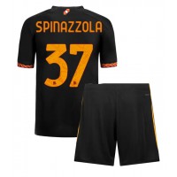 AS Roma Leonardo Spinazzola #37 Replica Third Minikit 2023-24 Short Sleeve (+ pants)